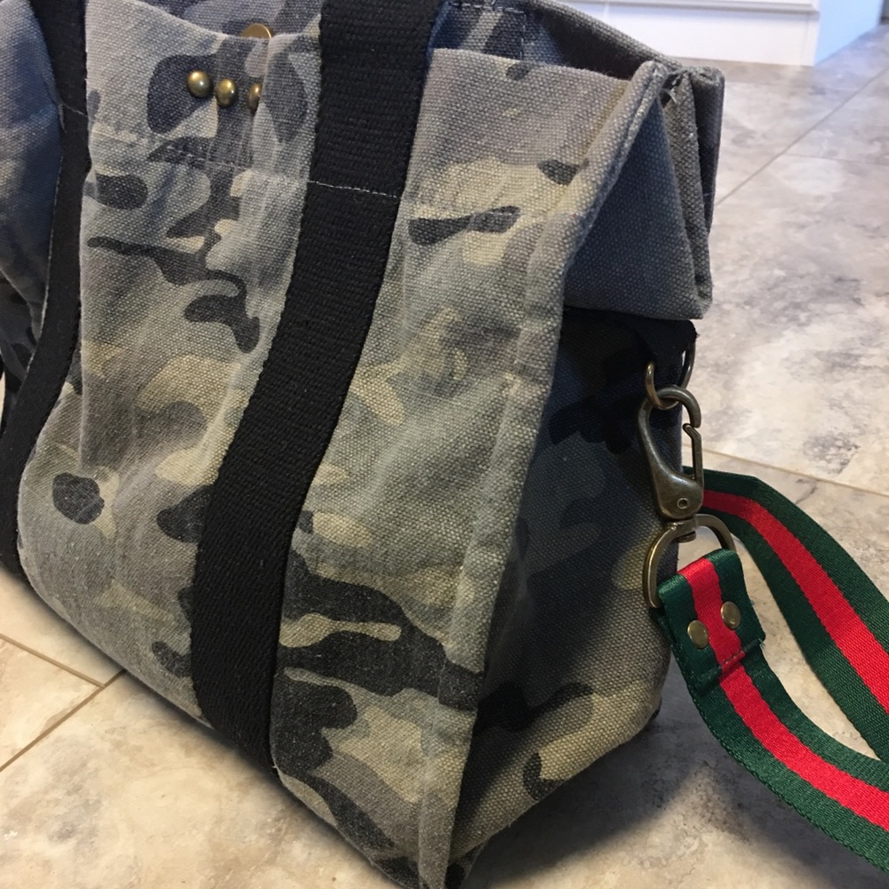 Camo Canvas Bag